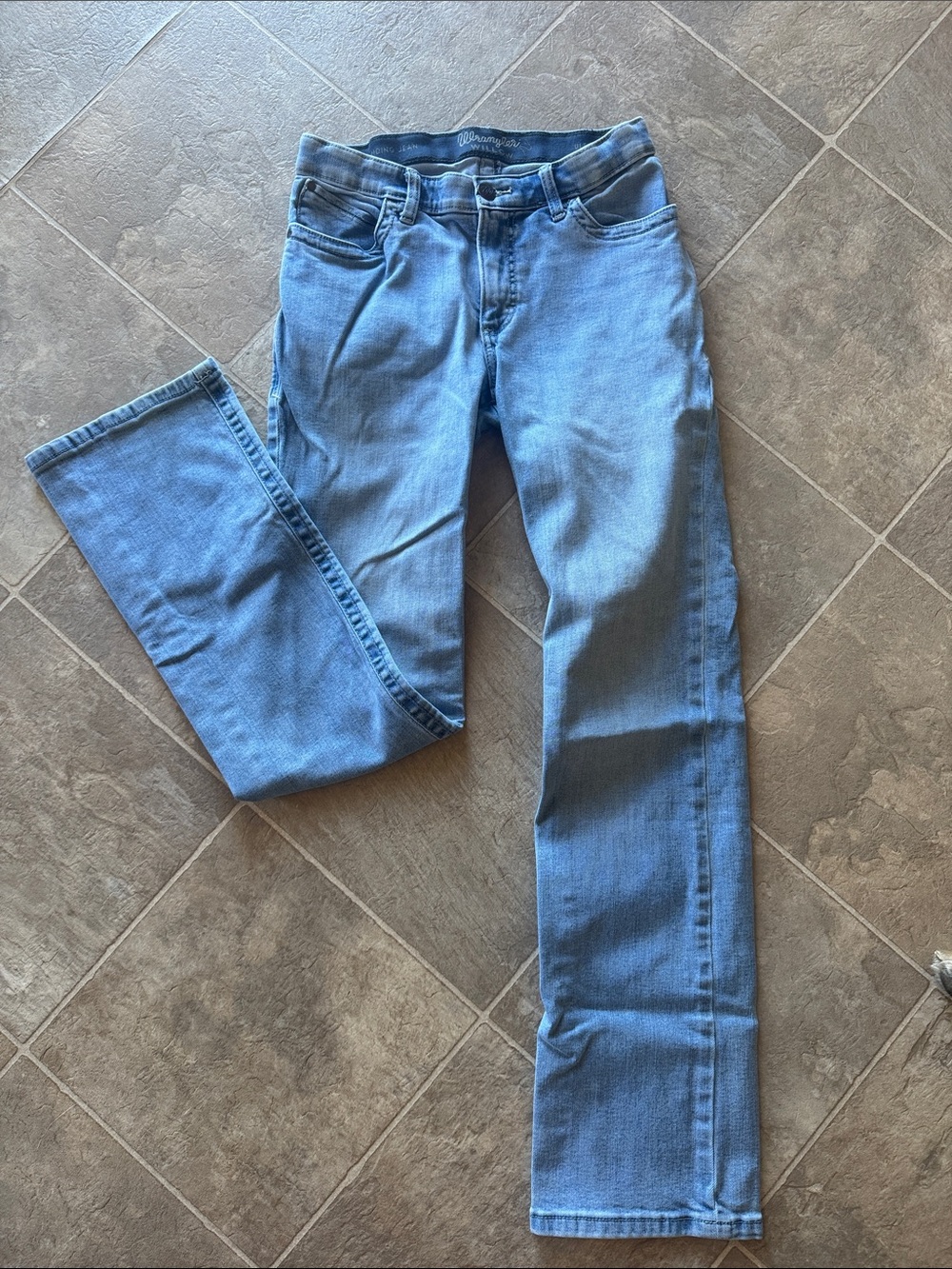 Wrangler Willow Women's Light Blue High-Rise Jeans 9x36